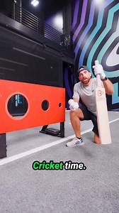 The impossible cricket shot 😲 #cricket #challenge #dudeperfect | Dude Perfect