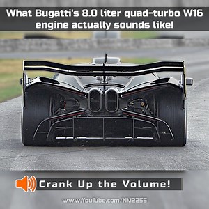 Bugatti's 8.0 liter quad-turbo W16 is still is one of the most incredible engines in automotive history 👏 | NM2255