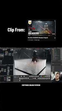 Hexagonal Glass Roughness Effect in Blender! #shorts #blender