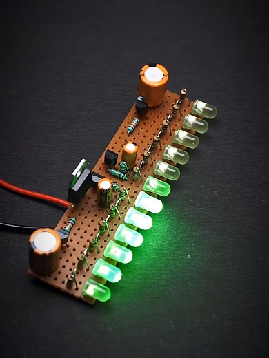 Transistor-Based LED Chaser Circuit Explained