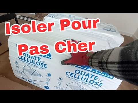 Ouate de cellulose : bien Isoler sa Maison pour Pas Cher