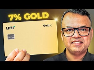 New Uni GoldX Credit Card Review | Earn Real Gold on Spends | Life Time Free Card