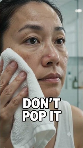 Don’t Pop a Pimple Near Your Nose