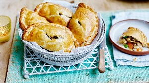 Roast chicken pasties - Netmums