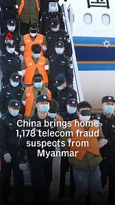 CNA on Instagram: "Chinese police have escorted 1,178 Chinese nationals suspected of telecom fraud in Myawaddy, Myanmar, back to China, the Ministry of Public Security said on Monday (Dec 8). The joint crackdown by China, Myanmar and Thailand follows what authorities called a severe telecom fraud situation targeting Chinese citizens in Myawaddy. The ministry said the operation is a key outcome of the Nov 14 ministerial meeting on combating telecom and online fraud, attended by officials from Chi