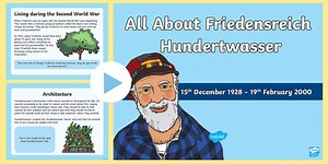 All About Friedensreich Hundertwasser PowerPoint