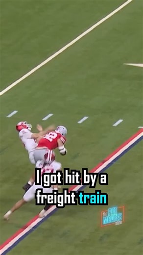 Pat McAfee on Instagram: "“That was a great hit and Curry is a great player.. He cracked me bad.. no pause 😂😂 I was always gonna go back into the game” @fernando.mend0za"