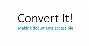 Converting online documents
