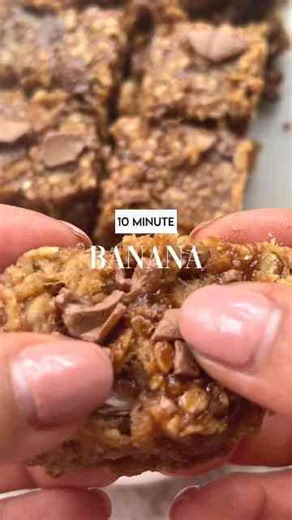 10-Minute Healthy and Easy Oat Bars Recipe