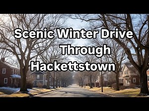 Scenic Drive Through Hackettstown: Winter 2025