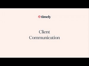 Getting Started with Timely: Part 7 Client Communication