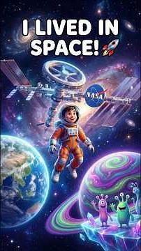 🚀 What If You Lived in a NASA Space Station? | Amazing Space Adventure Story for Kids
