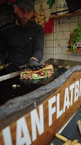 313K views · 1.1K reactions | We Try London's CHEESIEST Italian Street Food  MrPiadina in Camden Market  | Food Review Club | Facebook