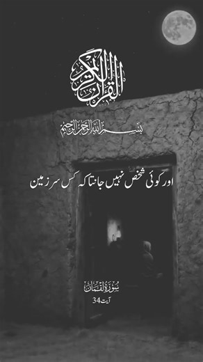 Surah Luqman 🌿 | Urdu Translation | Beautiful Quran Recitation #Quran #SurahLuqman #IslamicShorts
