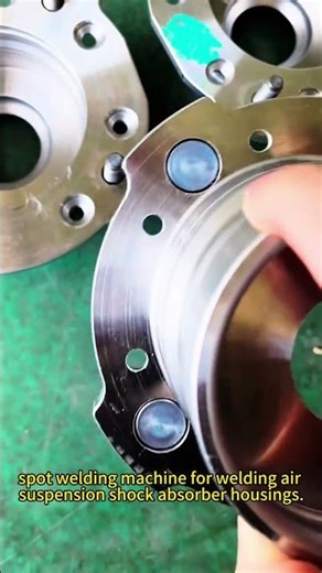 Spot Welding Machine for Air Suspension Shock Absorber Housings