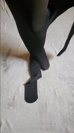 Trying Plus-size Tights for Size Upto 6XL