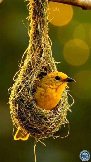 The Most Beautiful Bird Nest Ever Built 🐦