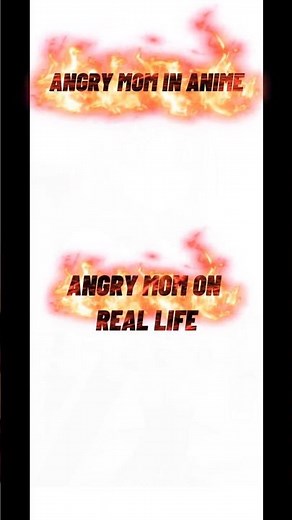 Anime mom vs Real life mom #anime #animememe #animeedit #memes #newmemes