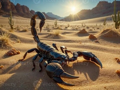 “Sting of the Sands: The Scorpion Story”#documentry #ViralFacts#wildlife#scorpions #trending