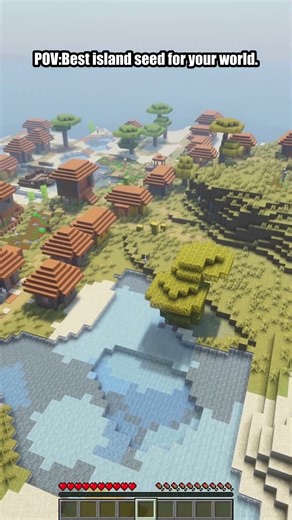 Seed:6942694739323358298 (1.21) #minecraft #shorts