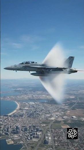 What Is a Sonic Boom? 💥 | Why Do Supersonic Jets Create a Loud Boom?#SonicBoom#SoundBarrier#FA18