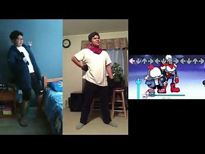 FNF Indie Cross Bonedoggle (Sans And Papyrus In Real Life)