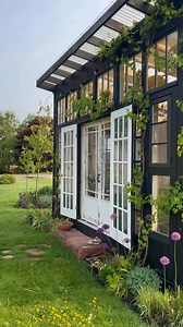 And then, one fairy night, May became June ~F. Scott Fitzgerald June is the gateway to my season ~ summer 🥹✨ A little look at my new roof blinds and my beach mat window blinds too. I’m really enjoying having the ability to put them at different heights👌 #greenhouse #greenhouselife #greenhouseinteriors #gardenhouse #glasshouse #cottagegarden | cottageandblossom