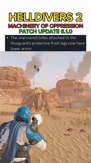 Hiveguard NERF After Patch Update 6.1.0 - Helldivers 2
