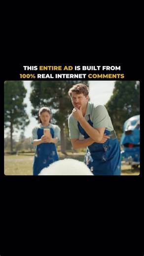 𝐃𝐢𝐠𝐢𝐭𝐚𝐥 𝐌𝐚𝐫𝐤𝐞𝐭𝐢𝐧𝐠 𝐀𝐠𝐞𝐧𝐜𝐲 on Instagram: "This entire ad is built from 100% real comments.No script. No actors. No polish. Just the internet, reflected back at itself. : What makes this powerful isn’t creativity alone it’s honesty. When brands stop writing messages and start listening, storytelling becomes uncomfortable, rev