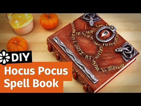 DIY Disney Hocus Pocus Spell Book | Halloween Collab | Sea Lemon