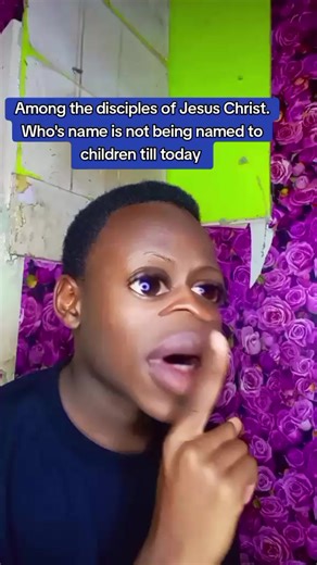 Among the disciples of Jesus Christ who's name is not being named to children till today #discipleship #sda #foryou #fyp #singforme
