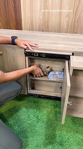 3M views · 26K reactions | DIY Hidden Safe Compartment in a TV Console #videos #wood #furniture #virals #money #woodwork #diy #viralreelschallenge #videoviralシ | NỘI THẤT GIÁ RẺ | Facebook