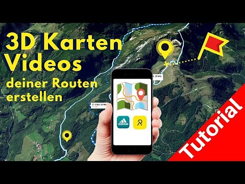How to create animated 3D maps and videos of your running routes, mountain hikes, or bike tours