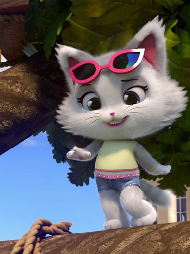 Meet Milady, the most athletic and smart cat of the Buffycats!😺🎀 #44cats #44gatti #44gatos #44katzen #44kedi #44chats
