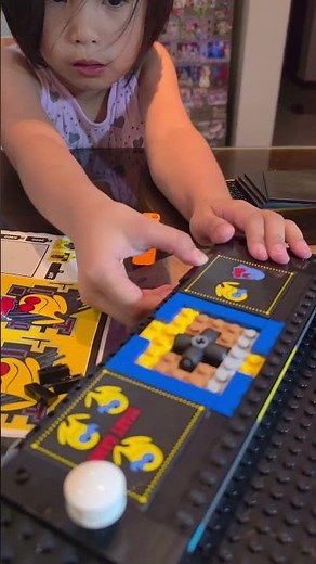Building the Lego Pac-Man Arcade Model. 🤖 🕹️ #Lego #Pacman #legopacman