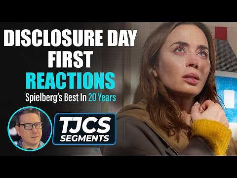 Disclosure Day First Reactions Call It Spielberg's Best In 20 Years, Blunt's "All-Time" Performance