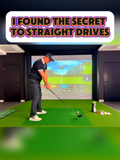 Secret to Consistent Straight Golf Drives