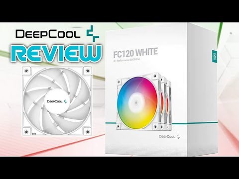 DeepCool FC120 3 in 1 White Fan REVIEW (2022)