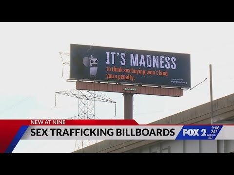 Billboard targets sex trafficking during March Madness in St. Louis