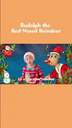 Rudolph The Red-Nosed Reindeer#kidssongs #nurseryrhymes #christmassongs #rudolphtherednosereindeer