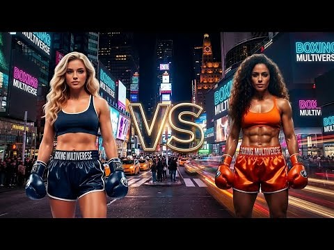 Ava vs Raya – Epic Boxing Fight in Times Square | Cinematic Final Round