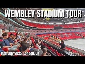 Wembley Stadium Tour, 14th July 2025 #football