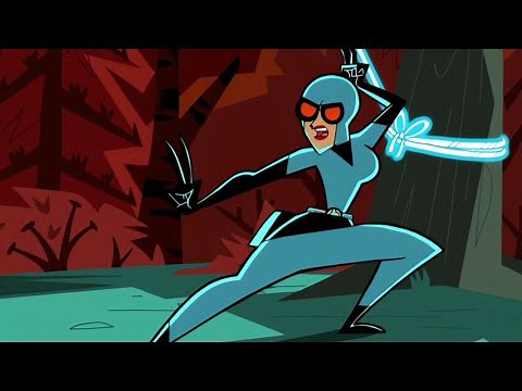 Maddie Fenton Combat Moments (Danny Phantom)