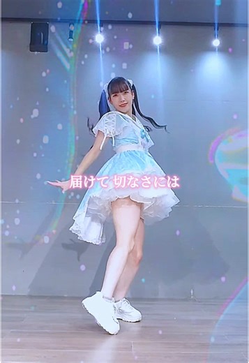 スノハレ踊ってみた！水色の衣装でダンス🌟❄️