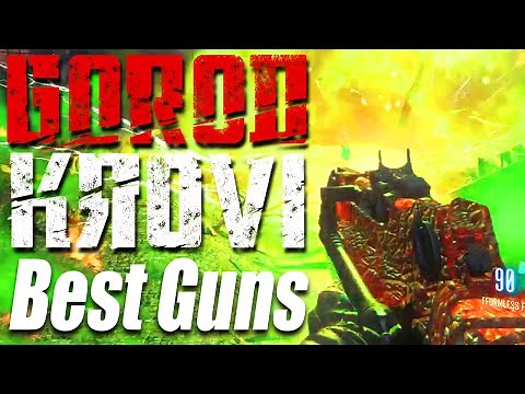TOP 5 Guns To Use on "Gorod Krovi" - Best Weapons List (Call of Duty: Black ops 3 Zombies)