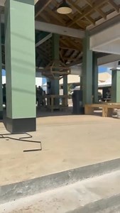 Union Island Ferry Terminal and Market today October 1, 2025. Video: A. Whyte | API - The Agency For Public Information : St. Vincent and the Grenadines