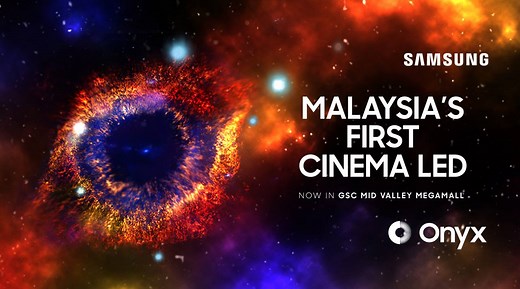 Introducing #Onyx, Malaysia's first ever cinema LED technology. Stay tuned for the launch updates and get your tickets to experience it in GSC Mid Valley now! Showtimes available starting 3:30PM today. Buy your tickets [Onyx - Hall 11] in GSC Mid Valley. | GSC