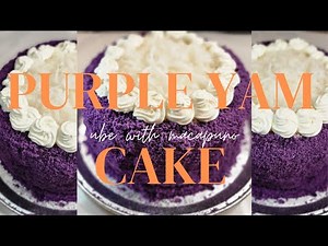 UBE MACAPUNO CAKE