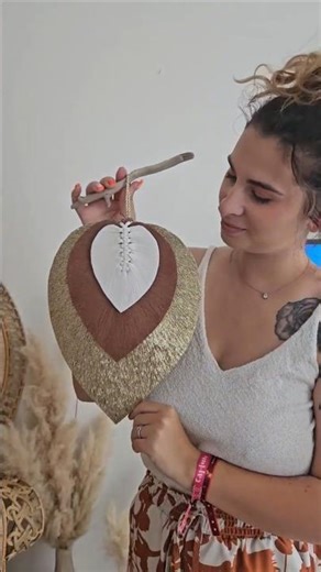 Plume en macramé ✨️