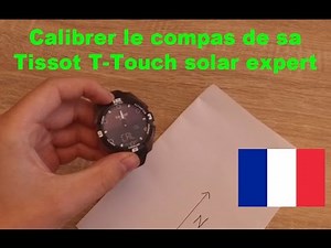 How to calibrate compass on Tissot T-touc solar expert